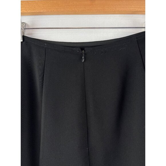 Drama Womens Black Polyester Flared Skirt Size 8 - Picture 5 of 5